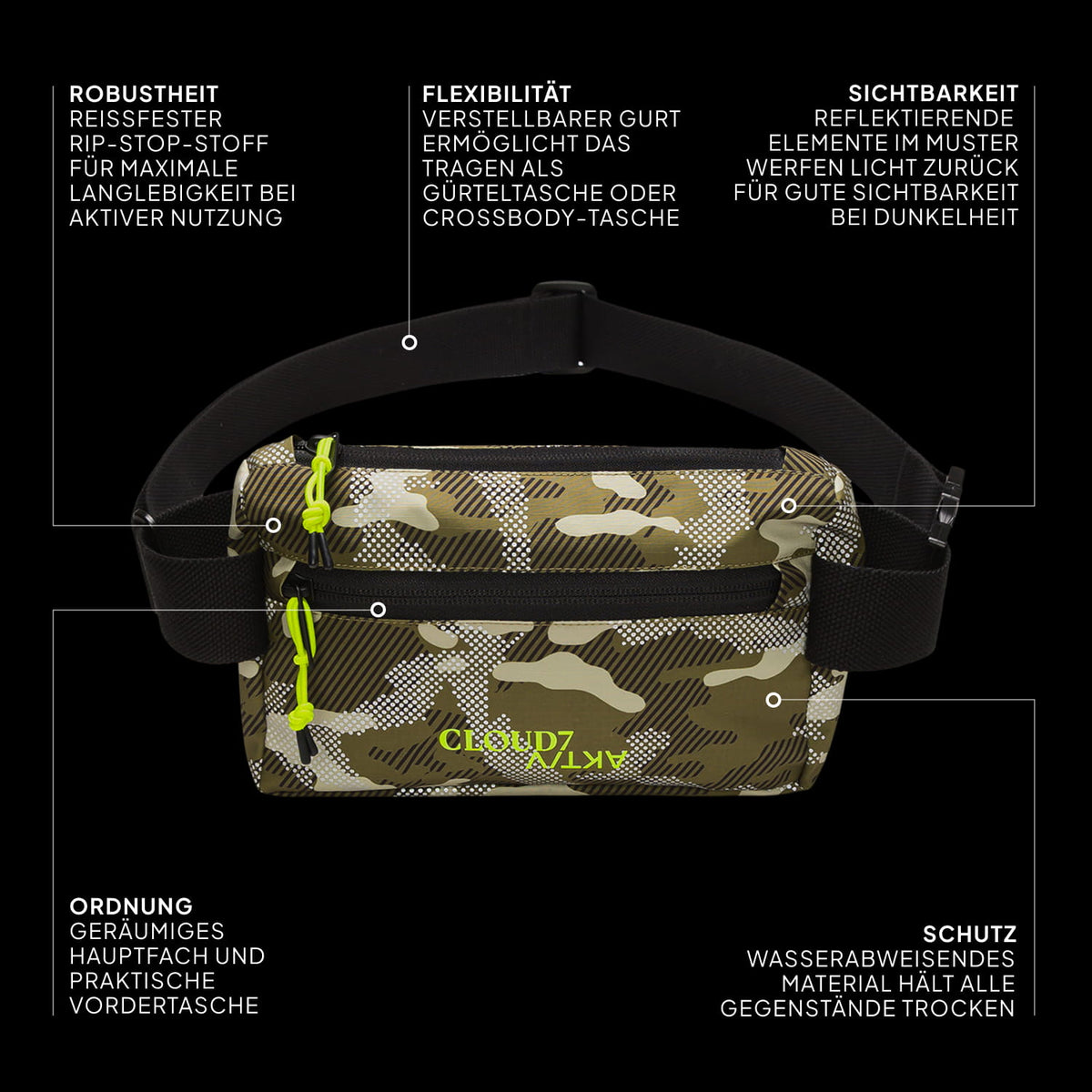 Gürteltasche AKTIV Camo