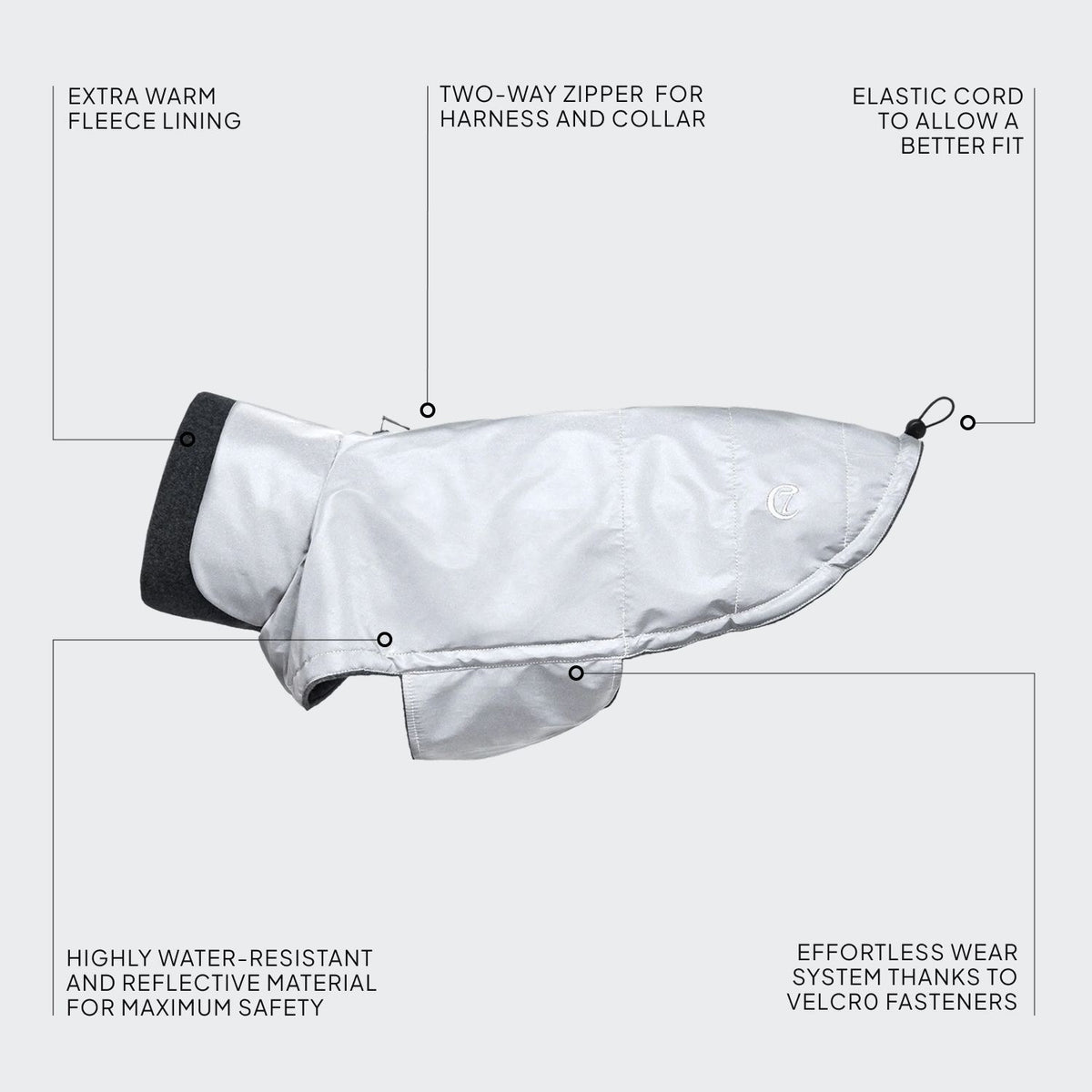 Dachshund Coat Brooklyn Reflective