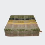 Hundebett Cube Tartan Green