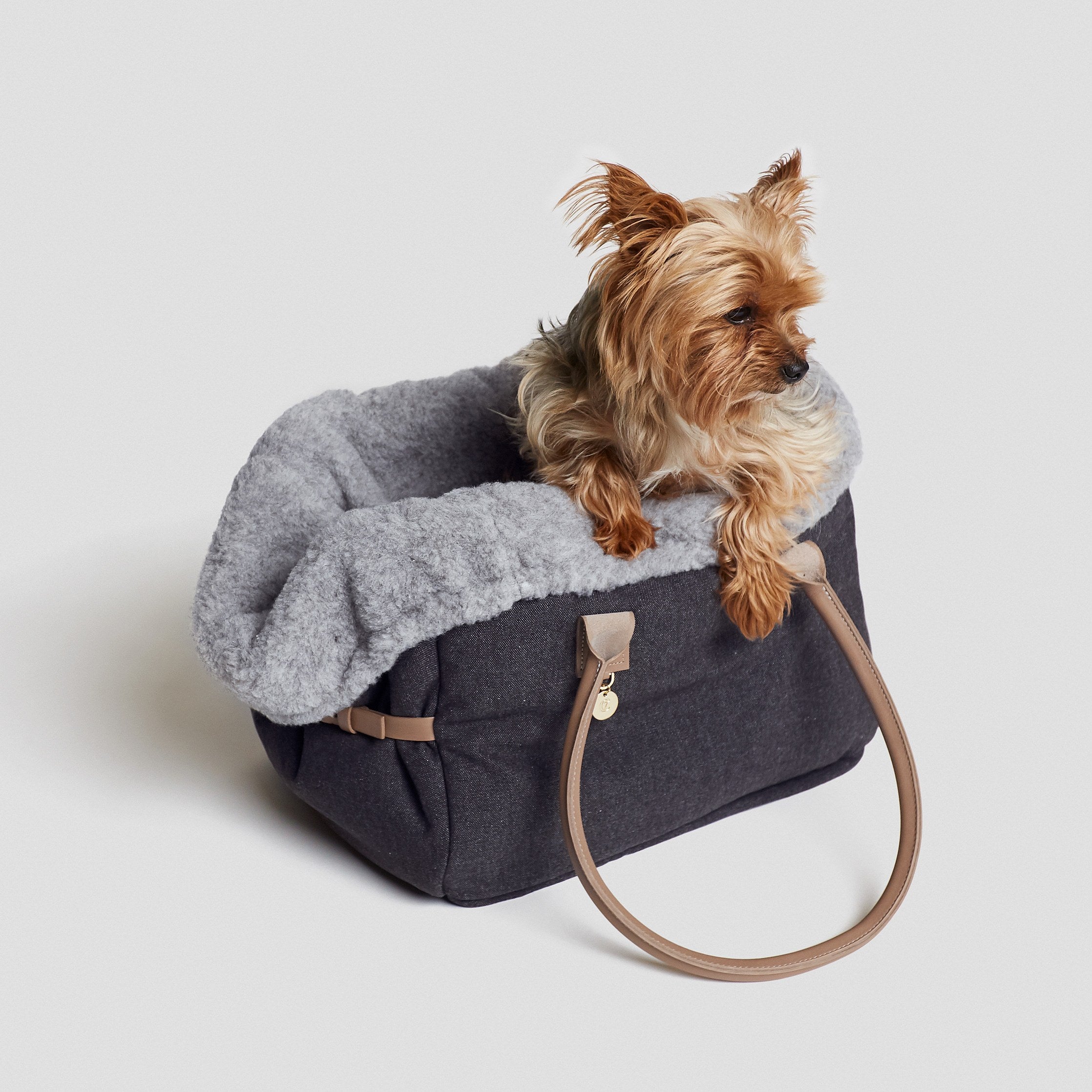 Hundetasche City Carrier Heather Brown Hund