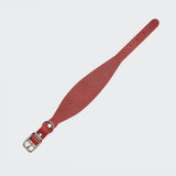 Windhundhalsband Regent Park Merlot Silver