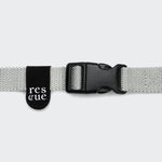 Hundehalsband Nylon RESC7UE Silver