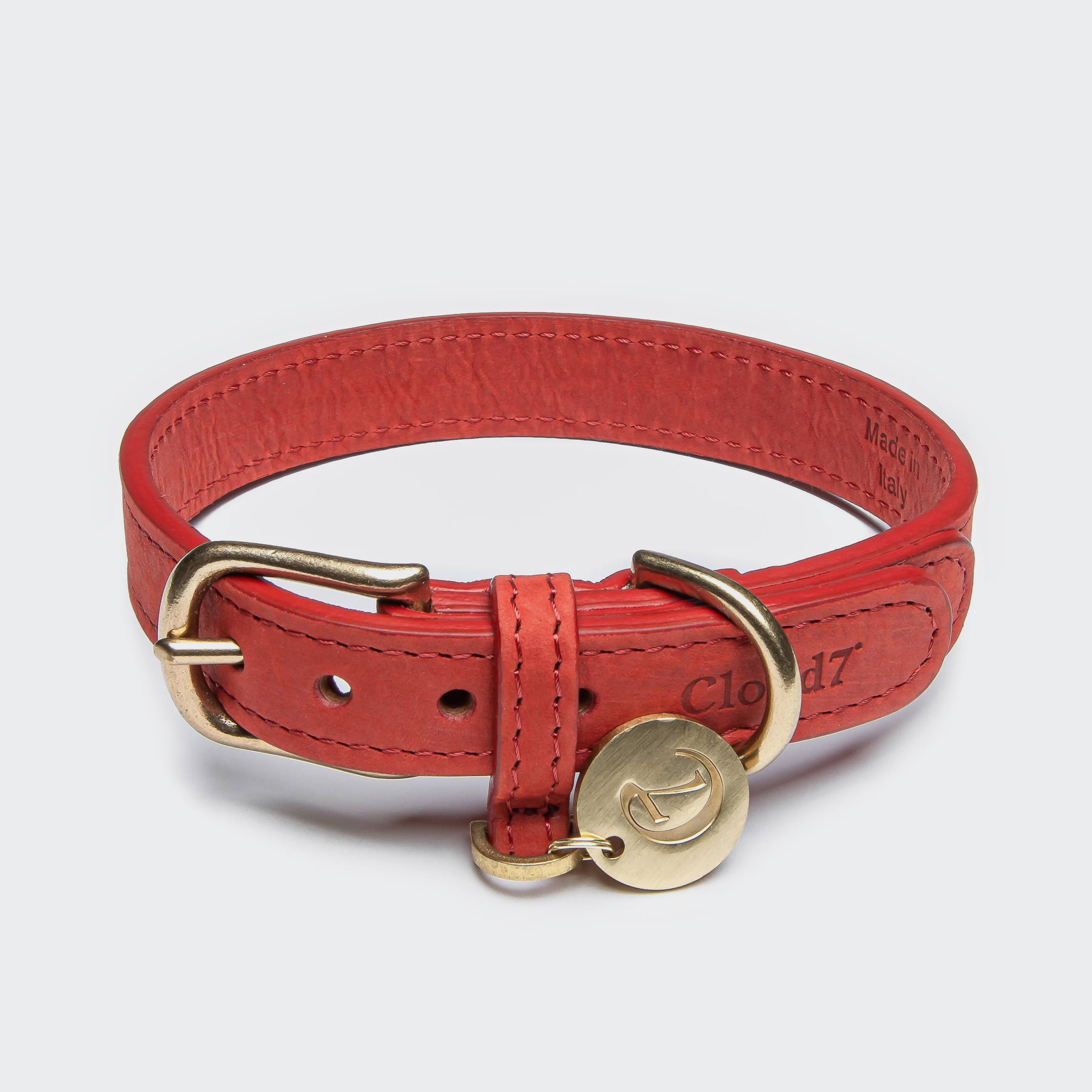 Hundehalsband Tiergarten Cherry Red