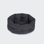 Hundekorb Lazy Canvas Black