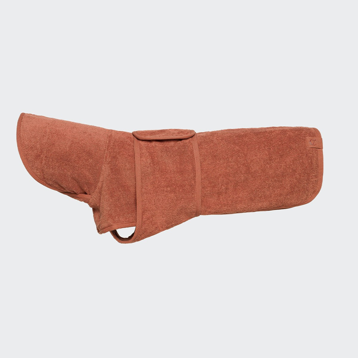 Hundebademantel Föhr Brick Red