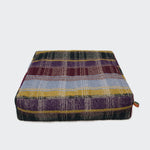 Hundebett Cube Tartan Purple