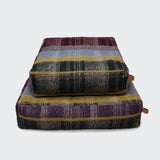 Hundebett Cube Tartan Purple