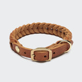 Hundehalsband Central Park Camel Gold