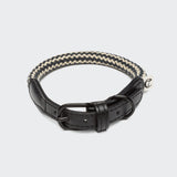 Hundehalsband Mauerpark Zigzag Black