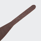 Windhundhalsband Regent Park Saddle Brown Gold