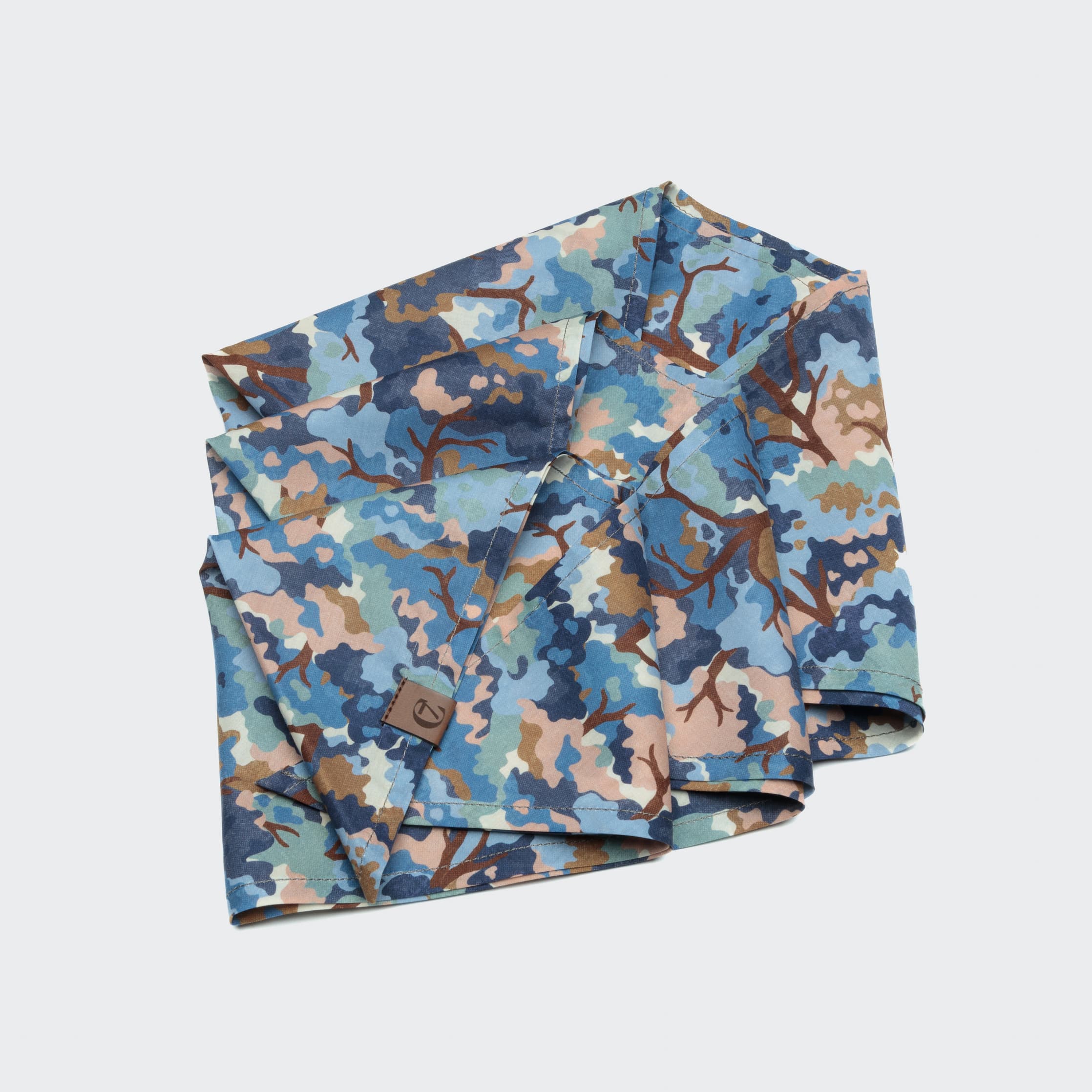 Hundehalstuch Bandana Woodland Blau