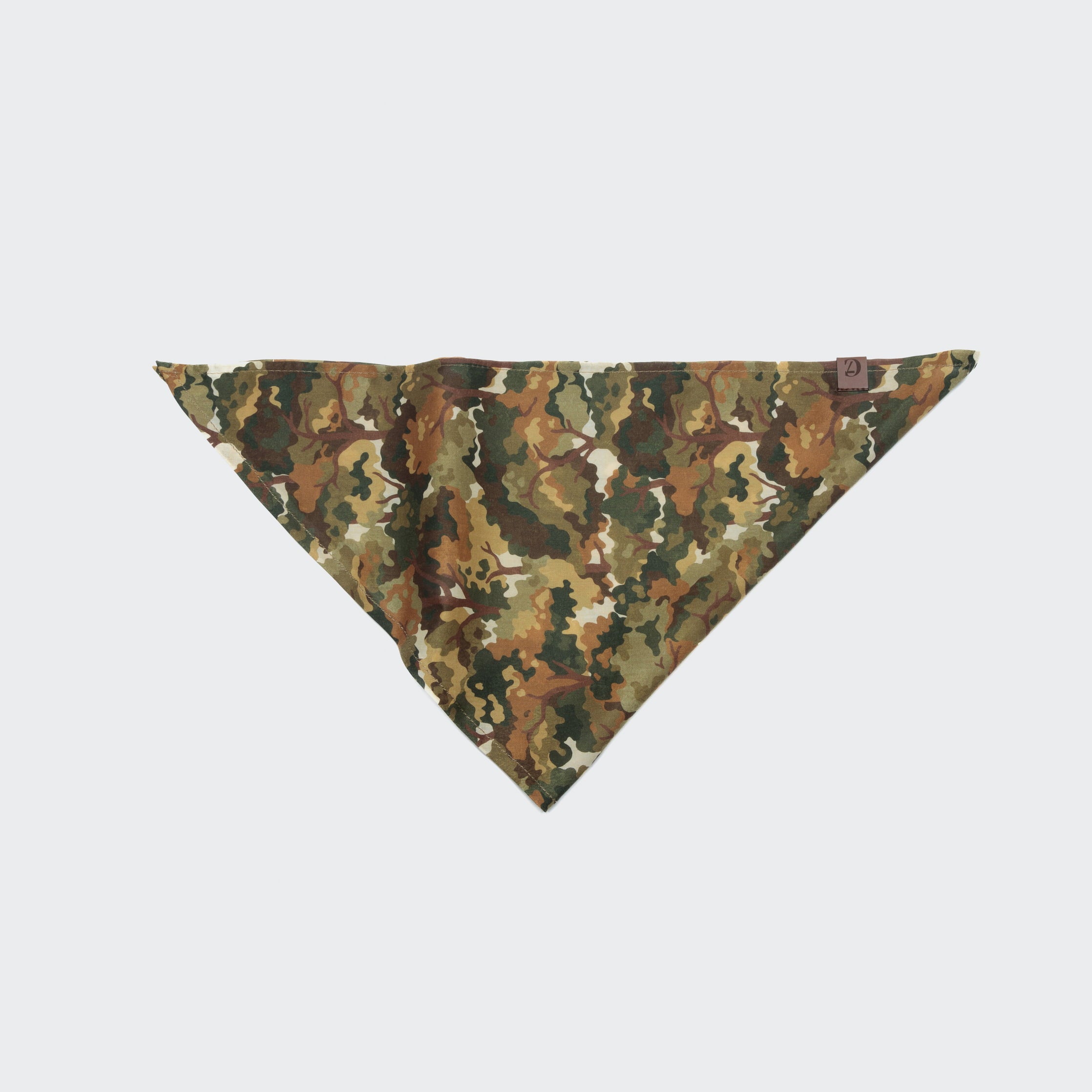 Hundehalstuch Bandana Woodland Grün