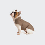 Hundemantel Brooklyn Fr. Bulldogge Flanell Hazel