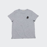 RESC7UE T-Shirt Heart Grey Mélange