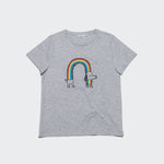 RESC7UE T-Shirt Spectrum Grey Mélange