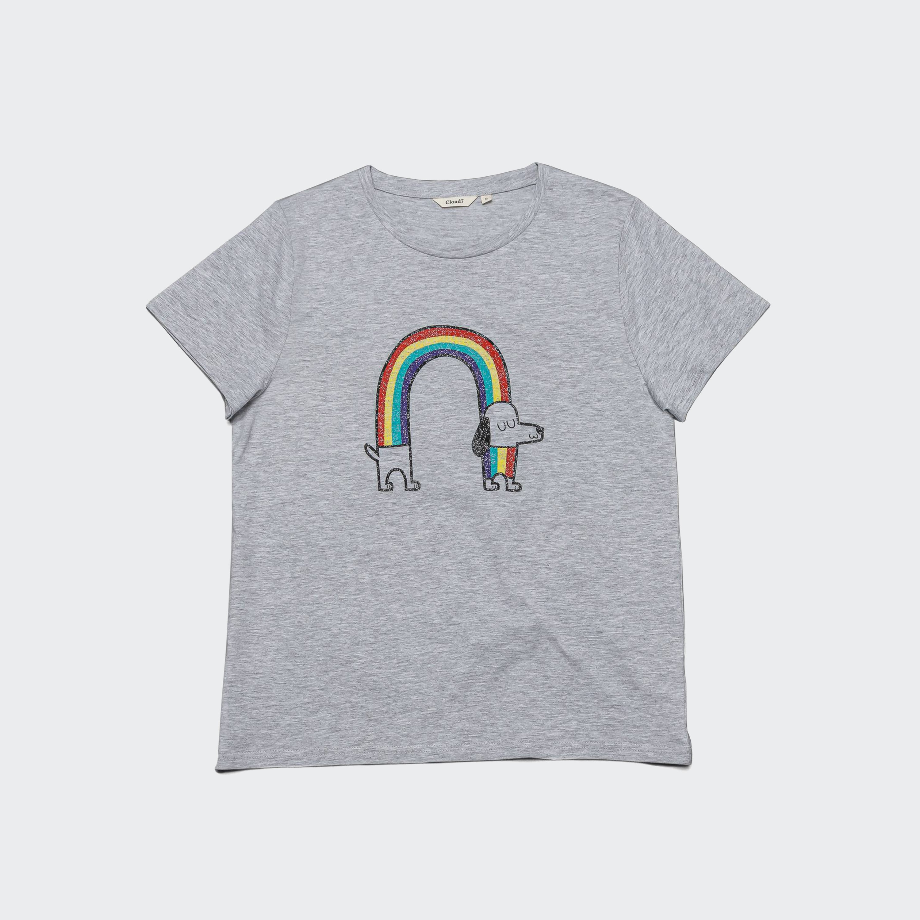 RESC7UE T-Shirt Spectrum Grey Mélange