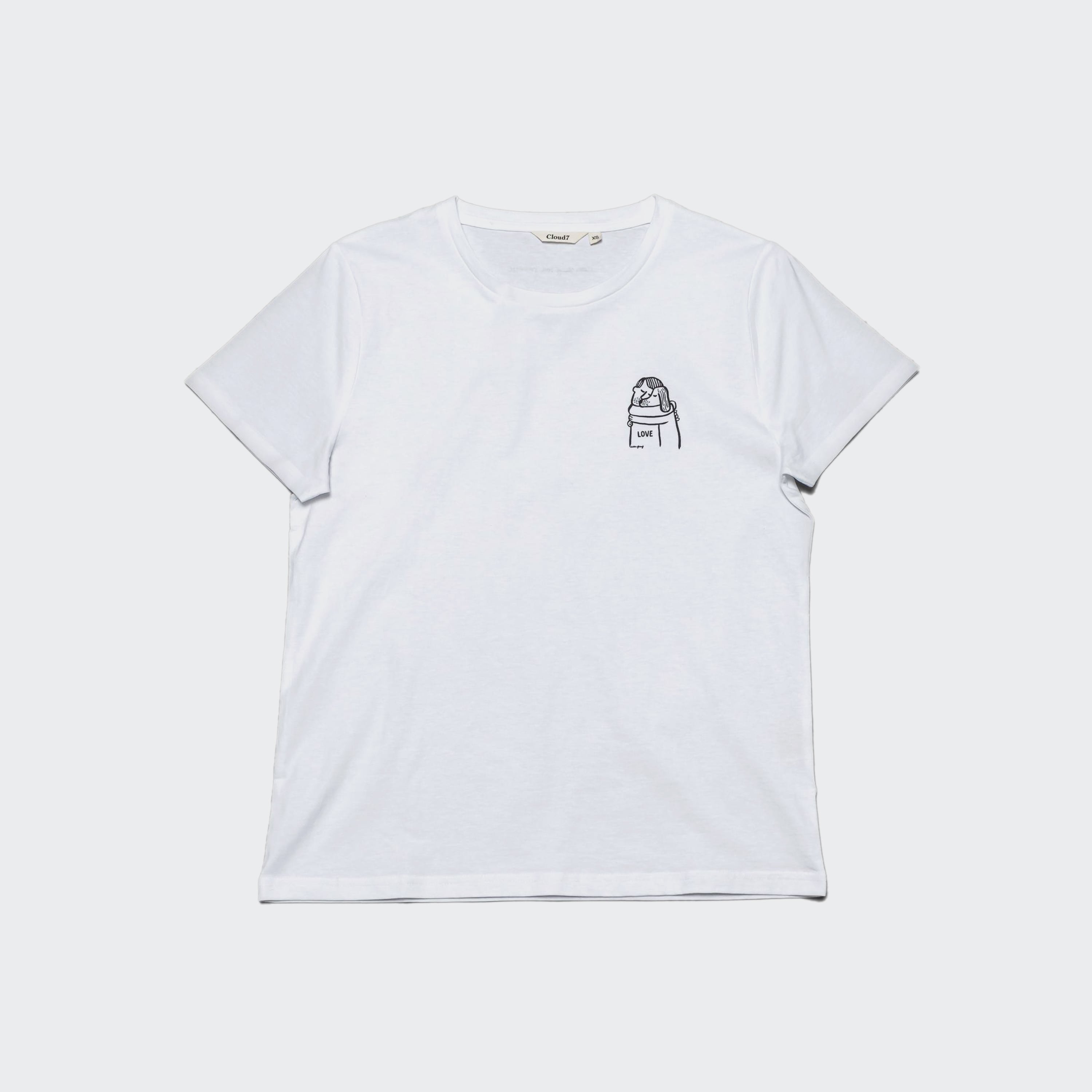 RESC7UE T-Shirt Love White