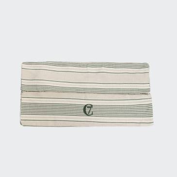Wechselbezug Homey Linen Stripes Natural/Green