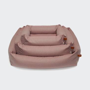 Dog Bed Sleepy Tweed Rosé