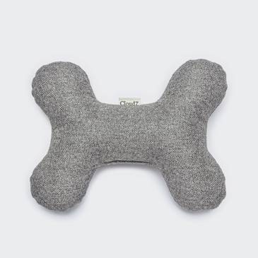 Grey Dog Toy Bone