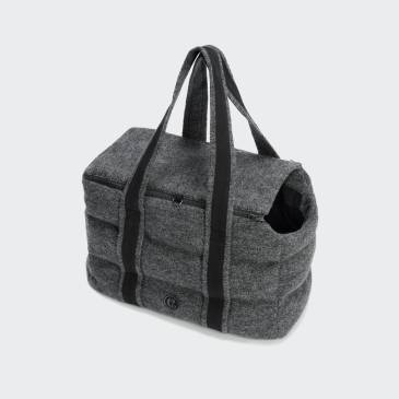 Dog Bag Bergamo Wool Granite