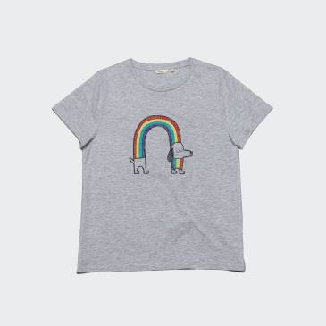 RESC7UE T-Shirt Spectrum Grey Mélange