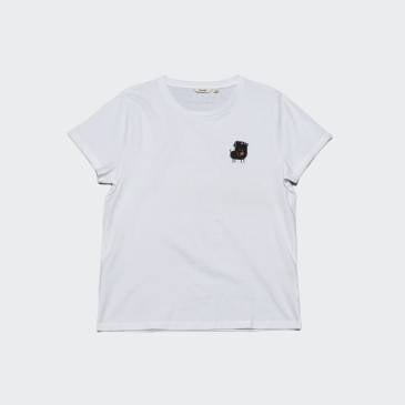 RESC7UE T-Shirt Heart White