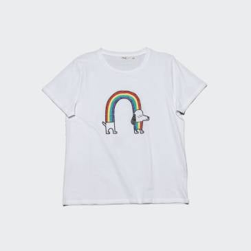 RESC7UE T-Shirt Spectrum White