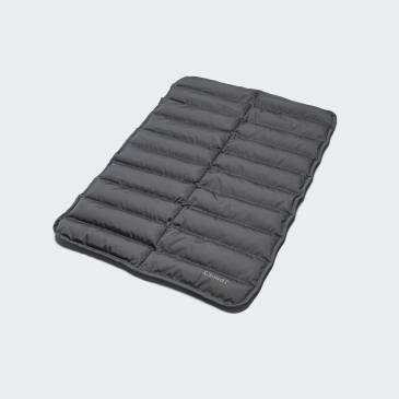 padded grey dog mat