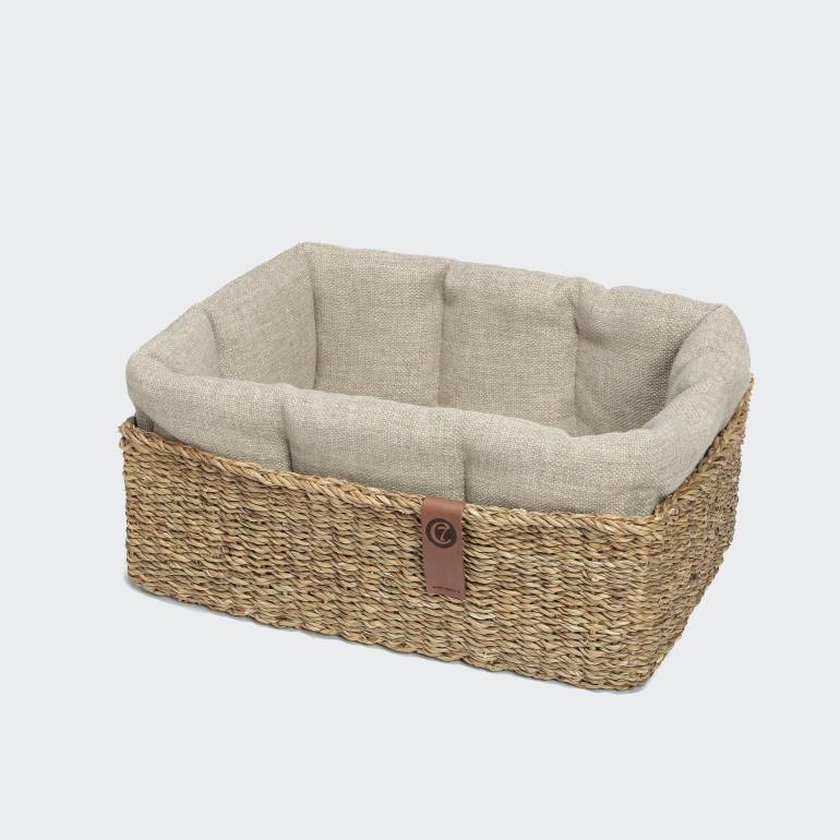 Dog Basket Hideaway Linen Sand