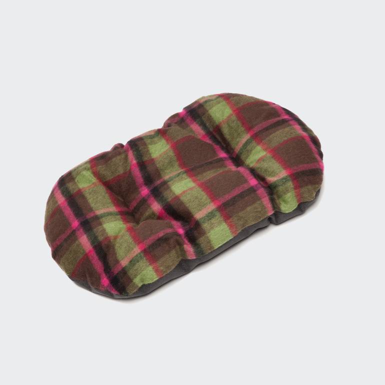 Dog Bed Snoozy Plaid Pink