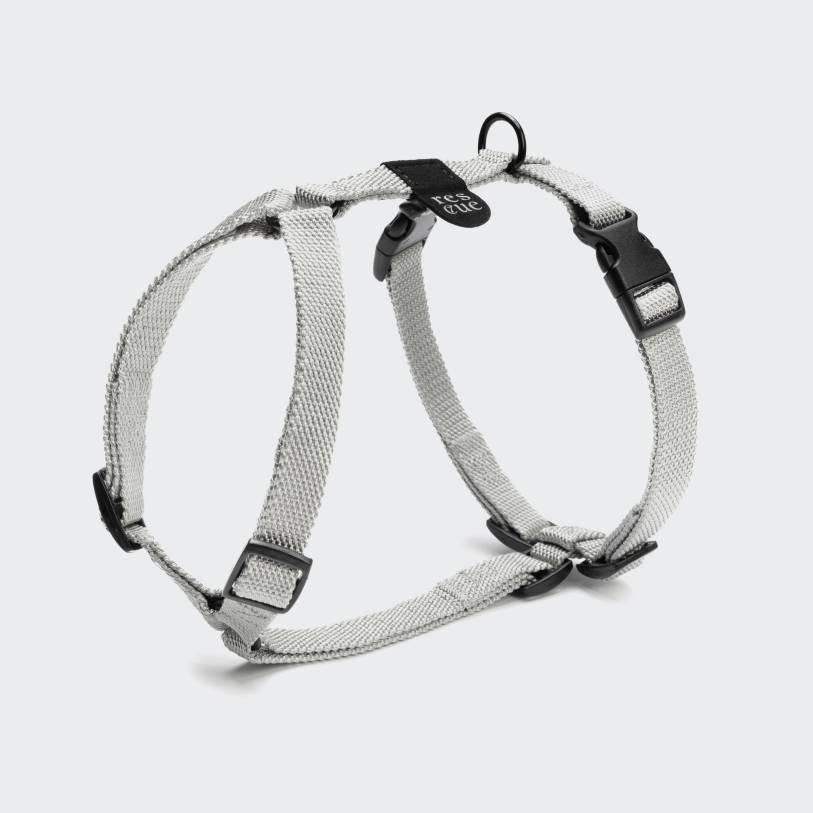 Nylon Y Dog Harness RESC7UE Silver