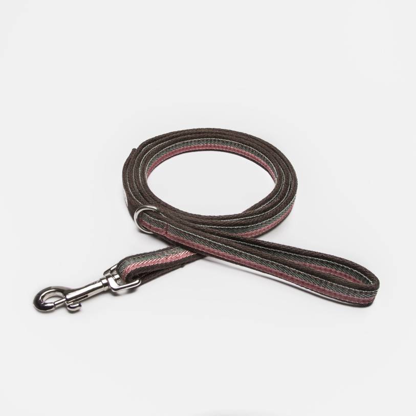 Dog Leash Grace Brown With Hand Loop