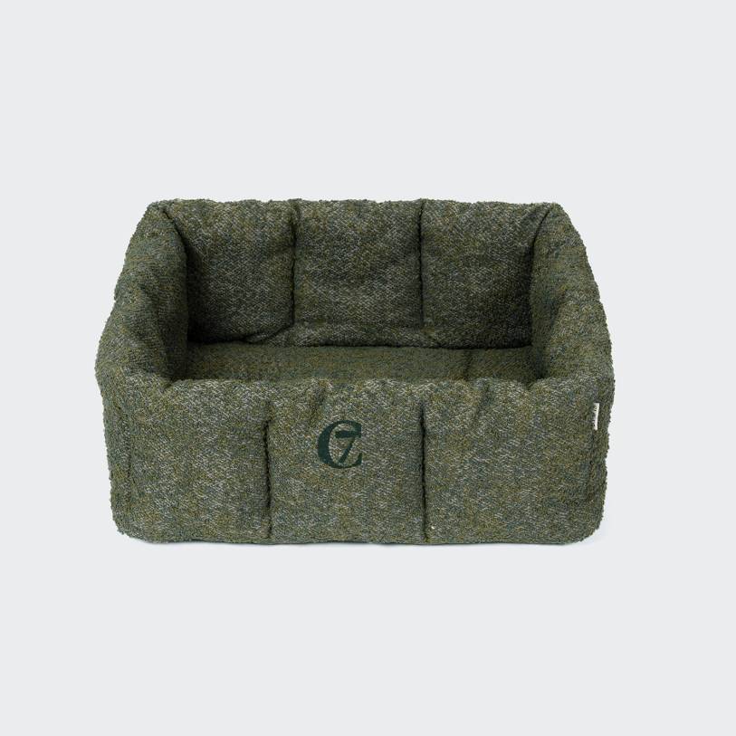 Replacement Dog Pillow Hideaway Bouclé Green