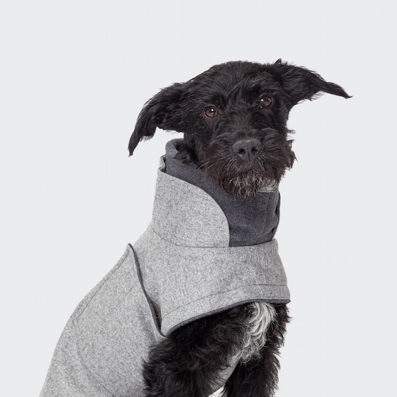 Cloud7 Dog Coat Brooklyn Flanell Grey